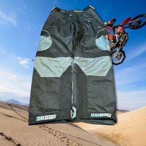 NO FEAR Tank Series Motocross Vintage Y2K Baggy Riding Pants / Shorts